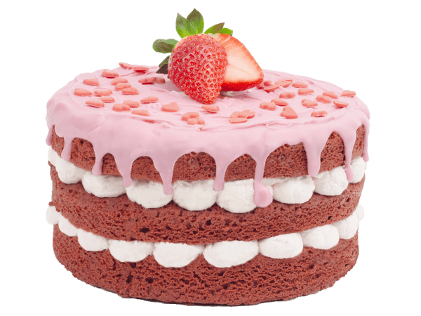 Strawberry Love Cake van BestelTaart.nl